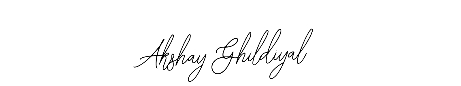 Make a short Akshay Ghildiyal signature style. Manage your documents anywhere anytime using Bearetta-2O07w. Create and add eSignatures, submit forms, share and send files easily. Akshay Ghildiyal signature style 12 images and pictures png