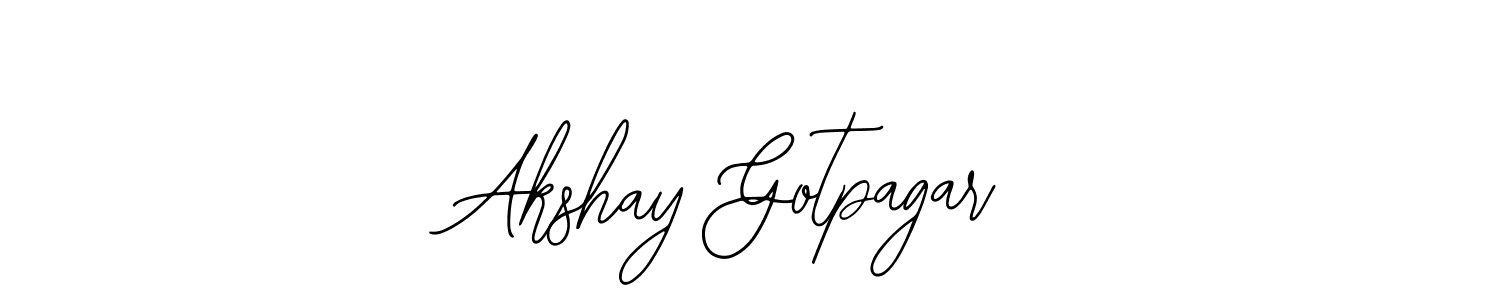 Make a beautiful signature design for name Akshay Gotpagar. With this signature (Bearetta-2O07w) style, you can create a handwritten signature for free. Akshay Gotpagar signature style 12 images and pictures png