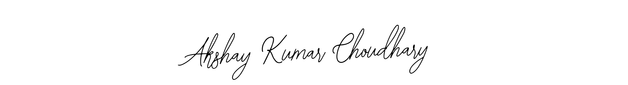 Use a signature maker to create a handwritten signature online. With this signature software, you can design (Bearetta-2O07w) your own signature for name Akshay Kumar Choudhary. Akshay Kumar Choudhary signature style 12 images and pictures png