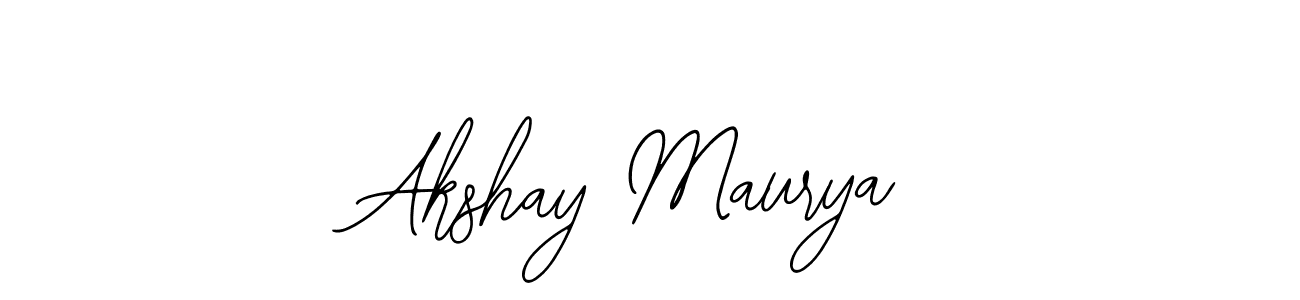 Also You can easily find your signature by using the search form. We will create Akshay Maurya name handwritten signature images for you free of cost using Bearetta-2O07w sign style. Akshay Maurya signature style 12 images and pictures png