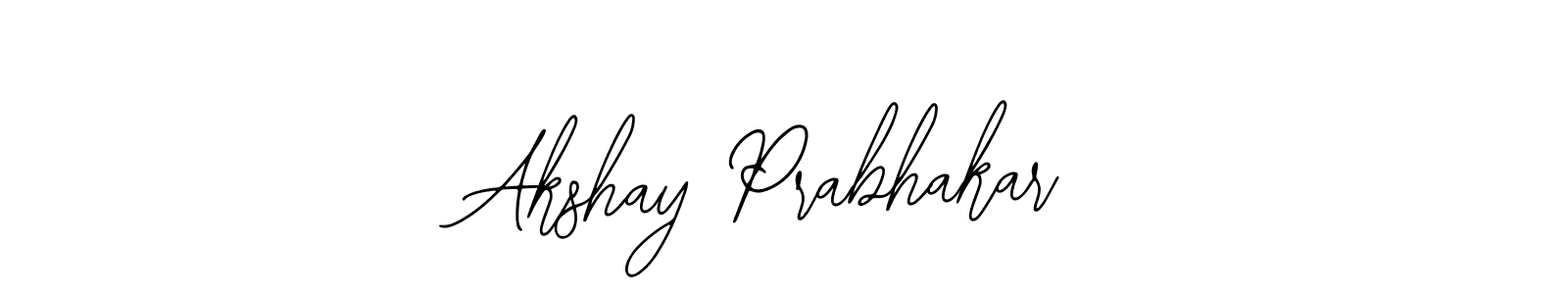 if you are searching for the best signature style for your name Akshay Prabhakar. so please give up your signature search. here we have designed multiple signature styles  using Bearetta-2O07w. Akshay Prabhakar signature style 12 images and pictures png