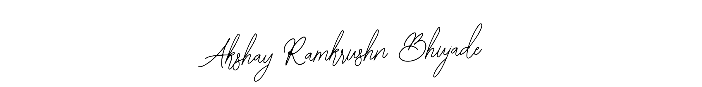 Also we have Akshay Ramkrushn Bhujade name is the best signature style. Create professional handwritten signature collection using Bearetta-2O07w autograph style. Akshay Ramkrushn Bhujade signature style 12 images and pictures png