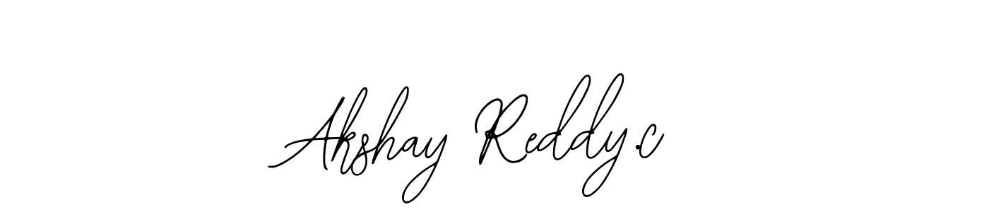 Akshay Reddy.c stylish signature style. Best Handwritten Sign (Bearetta-2O07w) for my name. Handwritten Signature Collection Ideas for my name Akshay Reddy.c. Akshay Reddy.c signature style 12 images and pictures png