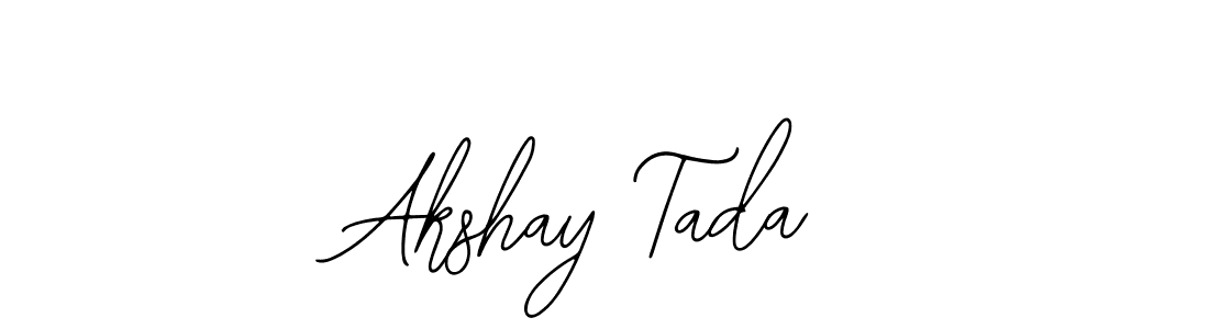 Make a short Akshay Tada signature style. Manage your documents anywhere anytime using Bearetta-2O07w. Create and add eSignatures, submit forms, share and send files easily. Akshay Tada signature style 12 images and pictures png