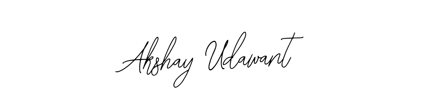 Also You can easily find your signature by using the search form. We will create Akshay Udawant name handwritten signature images for you free of cost using Bearetta-2O07w sign style. Akshay Udawant signature style 12 images and pictures png