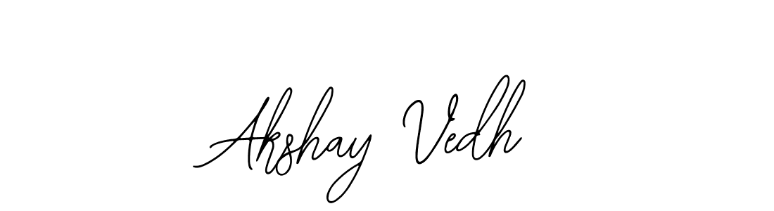 Make a beautiful signature design for name Akshay Vedh. With this signature (Bearetta-2O07w) style, you can create a handwritten signature for free. Akshay Vedh signature style 12 images and pictures png