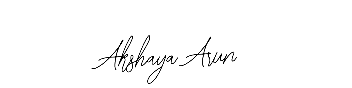 if you are searching for the best signature style for your name Akshaya Arun. so please give up your signature search. here we have designed multiple signature styles  using Bearetta-2O07w. Akshaya Arun signature style 12 images and pictures png