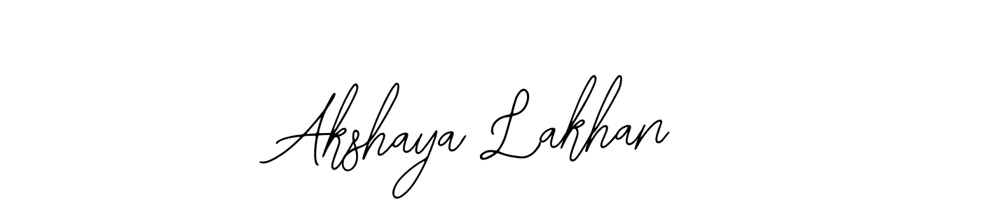 Similarly Bearetta-2O07w is the best handwritten signature design. Signature creator online .You can use it as an online autograph creator for name Akshaya Lakhan. Akshaya Lakhan signature style 12 images and pictures png