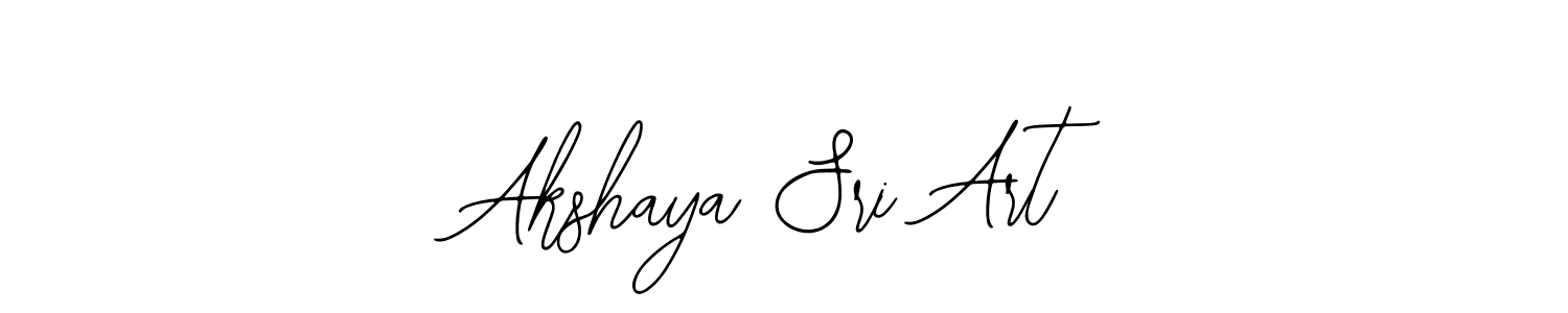 Also we have Akshaya Sri Art name is the best signature style. Create professional handwritten signature collection using Bearetta-2O07w autograph style. Akshaya Sri Art signature style 12 images and pictures png