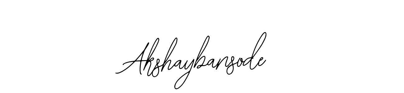 Akshaybansode stylish signature style. Best Handwritten Sign (Bearetta-2O07w) for my name. Handwritten Signature Collection Ideas for my name Akshaybansode. Akshaybansode signature style 12 images and pictures png