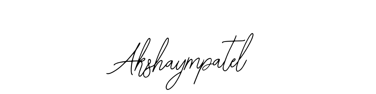 Use a signature maker to create a handwritten signature online. With this signature software, you can design (Bearetta-2O07w) your own signature for name Akshaympatel. Akshaympatel signature style 12 images and pictures png