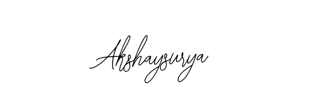 Make a beautiful signature design for name Akshaysurya. With this signature (Bearetta-2O07w) style, you can create a handwritten signature for free. Akshaysurya signature style 12 images and pictures png