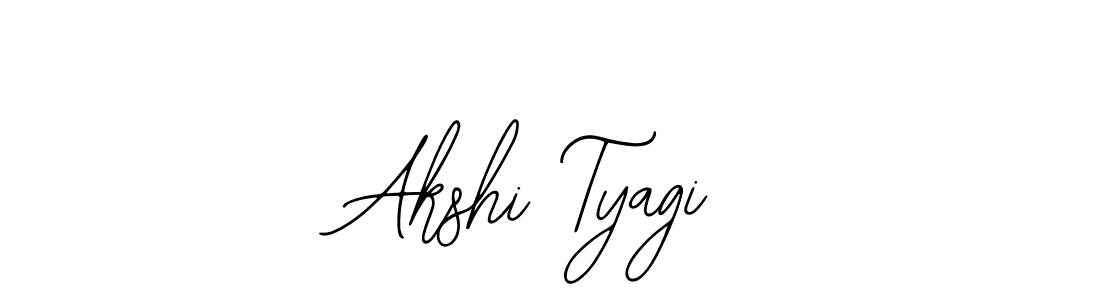 Use a signature maker to create a handwritten signature online. With this signature software, you can design (Bearetta-2O07w) your own signature for name Akshi Tyagi. Akshi Tyagi signature style 12 images and pictures png