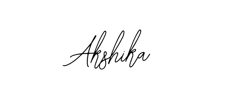 Use a signature maker to create a handwritten signature online. With this signature software, you can design (Bearetta-2O07w) your own signature for name Akshika . Akshika  signature style 12 images and pictures png