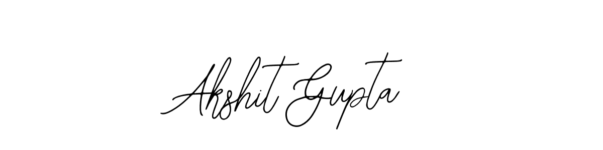 Make a beautiful signature design for name Akshit Gupta. With this signature (Bearetta-2O07w) style, you can create a handwritten signature for free. Akshit Gupta signature style 12 images and pictures png