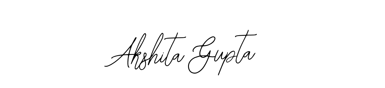 Use a signature maker to create a handwritten signature online. With this signature software, you can design (Bearetta-2O07w) your own signature for name Akshita Gupta. Akshita Gupta signature style 12 images and pictures png