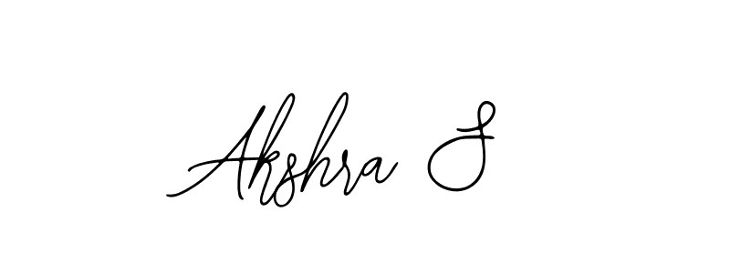 Make a beautiful signature design for name Akshra S. With this signature (Bearetta-2O07w) style, you can create a handwritten signature for free. Akshra S signature style 12 images and pictures png