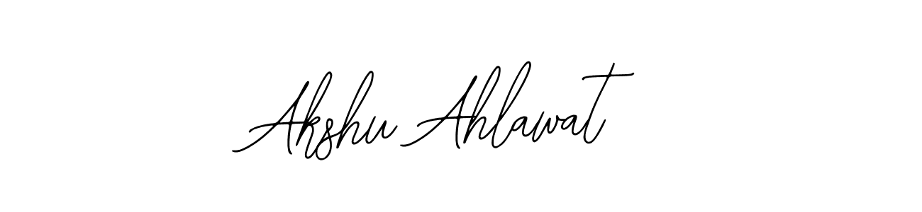 The best way (Bearetta-2O07w) to make a short signature is to pick only two or three words in your name. The name Akshu Ahlawat include a total of six letters. For converting this name. Akshu Ahlawat signature style 12 images and pictures png