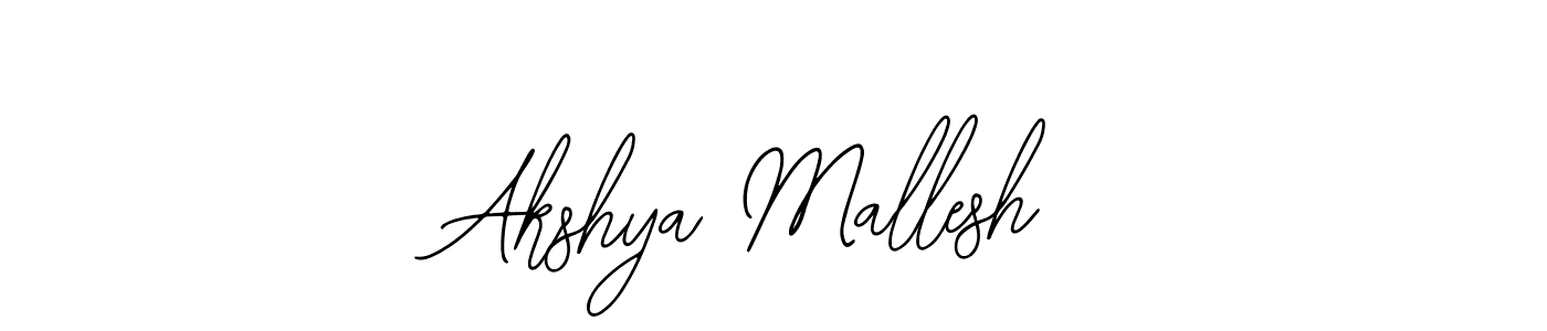 Also You can easily find your signature by using the search form. We will create Akshya Mallesh name handwritten signature images for you free of cost using Bearetta-2O07w sign style. Akshya Mallesh signature style 12 images and pictures png