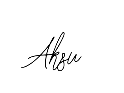 The best way (Bearetta-2O07w) to make a short signature is to pick only two or three words in your name. The name Aksu include a total of six letters. For converting this name. Aksu signature style 12 images and pictures png