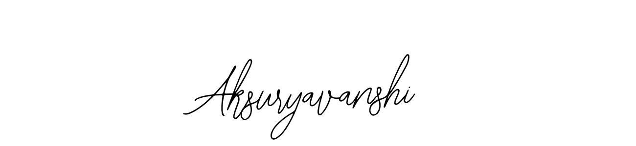 Also we have Aksuryavanshi name is the best signature style. Create professional handwritten signature collection using Bearetta-2O07w autograph style. Aksuryavanshi signature style 12 images and pictures png