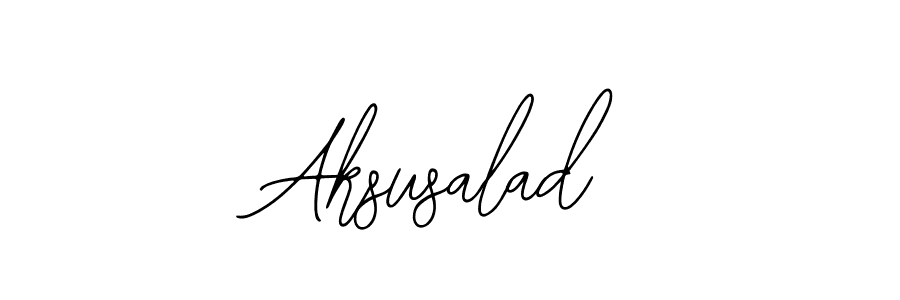Aksusalad stylish signature style. Best Handwritten Sign (Bearetta-2O07w) for my name. Handwritten Signature Collection Ideas for my name Aksusalad. Aksusalad signature style 12 images and pictures png
