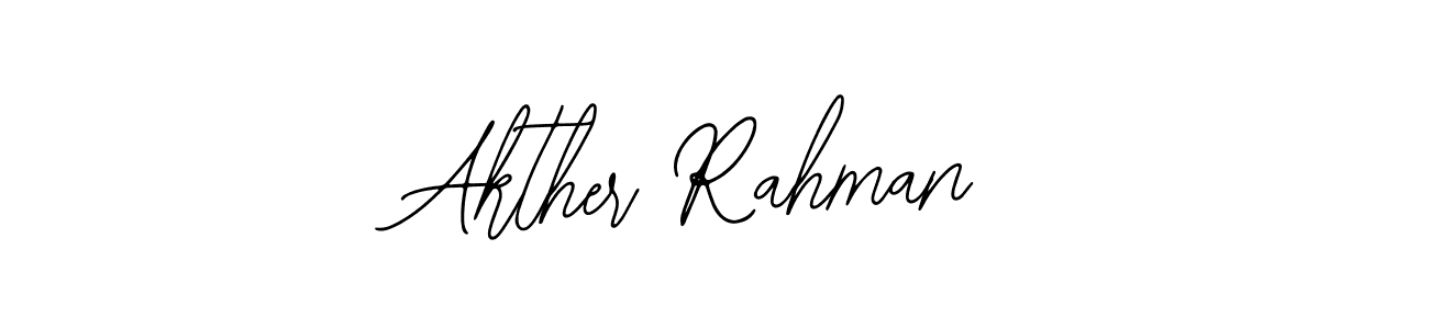 The best way (Bearetta-2O07w) to make a short signature is to pick only two or three words in your name. The name Akther Rahman include a total of six letters. For converting this name. Akther Rahman signature style 12 images and pictures png