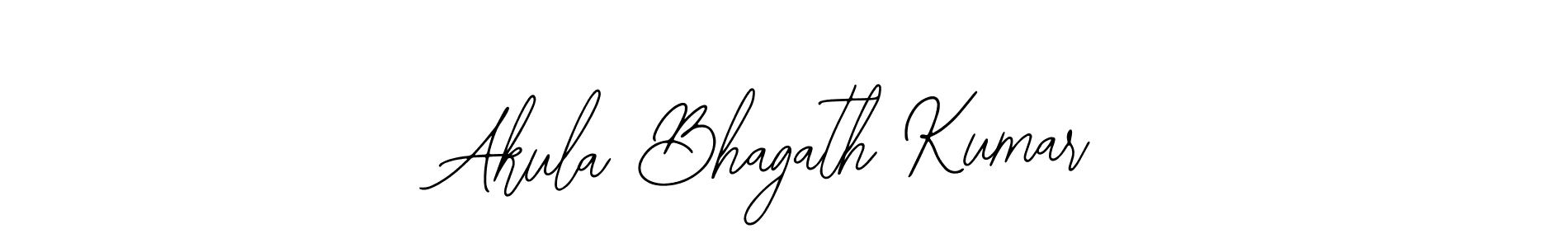 It looks lik you need a new signature style for name Akula Bhagath Kumar. Design unique handwritten (Bearetta-2O07w) signature with our free signature maker in just a few clicks. Akula Bhagath Kumar signature style 12 images and pictures png
