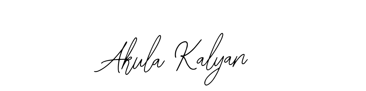 Make a beautiful signature design for name Akula Kalyan. With this signature (Bearetta-2O07w) style, you can create a handwritten signature for free. Akula Kalyan signature style 12 images and pictures png