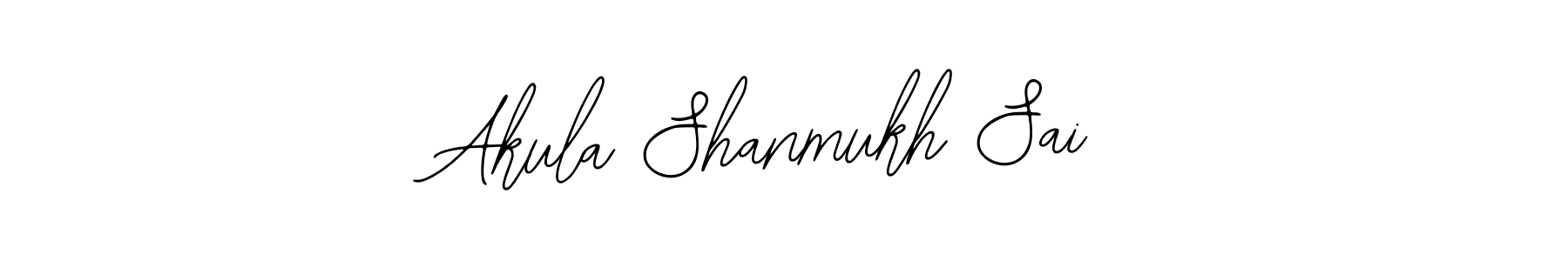 How to Draw Akula Shanmukh Sai signature style? Bearetta-2O07w is a latest design signature styles for name Akula Shanmukh Sai. Akula Shanmukh Sai signature style 12 images and pictures png