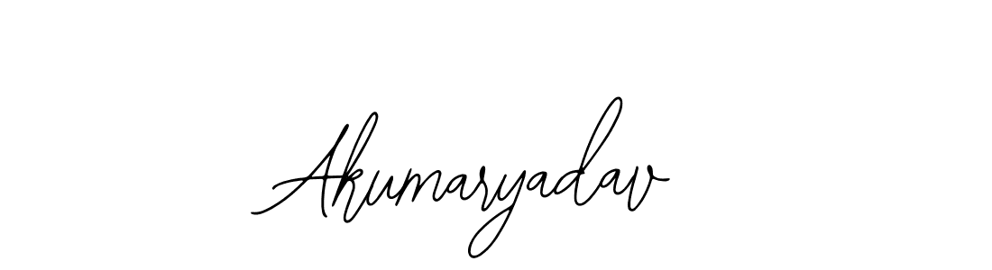 You should practise on your own different ways (Bearetta-2O07w) to write your name (Akumaryadav) in signature. don't let someone else do it for you. Akumaryadav signature style 12 images and pictures png