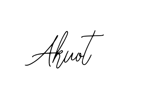 Use a signature maker to create a handwritten signature online. With this signature software, you can design (Bearetta-2O07w) your own signature for name Akuot. Akuot signature style 12 images and pictures png