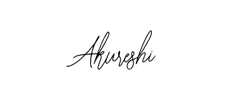 Akureshi stylish signature style. Best Handwritten Sign (Bearetta-2O07w) for my name. Handwritten Signature Collection Ideas for my name Akureshi. Akureshi signature style 12 images and pictures png