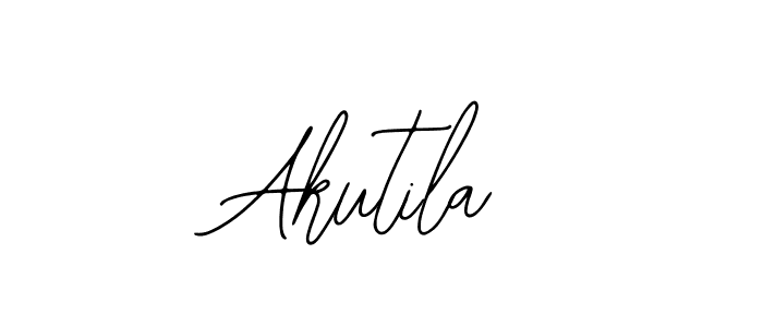 Similarly Bearetta-2O07w is the best handwritten signature design. Signature creator online .You can use it as an online autograph creator for name Akutila. Akutila signature style 12 images and pictures png
