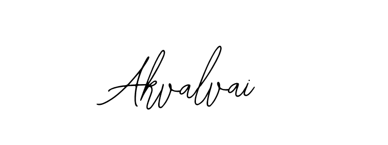 How to make Akvalvai signature? Bearetta-2O07w is a professional autograph style. Create handwritten signature for Akvalvai name. Akvalvai signature style 12 images and pictures png