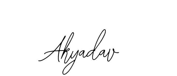 You can use this online signature creator to create a handwritten signature for the name Akyadav. This is the best online autograph maker. Akyadav signature style 12 images and pictures png