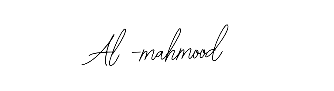 Create a beautiful signature design for name Al -mahmood. With this signature (Bearetta-2O07w) fonts, you can make a handwritten signature for free. Al -mahmood signature style 12 images and pictures png