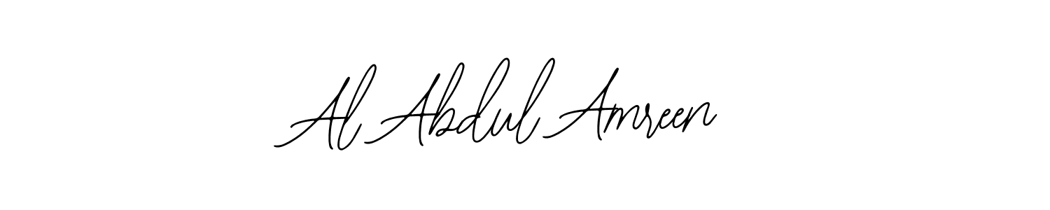 Al Abdul Amreen stylish signature style. Best Handwritten Sign (Bearetta-2O07w) for my name. Handwritten Signature Collection Ideas for my name Al Abdul Amreen. Al Abdul Amreen signature style 12 images and pictures png