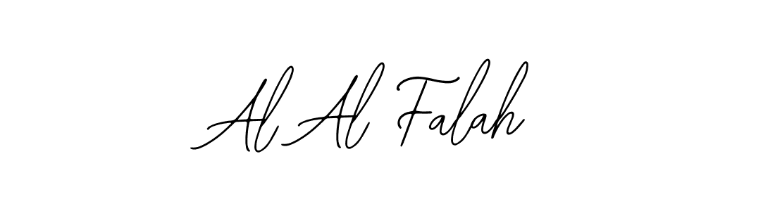 Al Al Falah stylish signature style. Best Handwritten Sign (Bearetta-2O07w) for my name. Handwritten Signature Collection Ideas for my name Al Al Falah. Al Al Falah signature style 12 images and pictures png