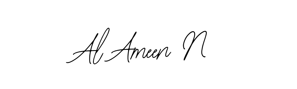 Make a beautiful signature design for name Al Ameen N. Use this online signature maker to create a handwritten signature for free. Al Ameen N signature style 12 images and pictures png