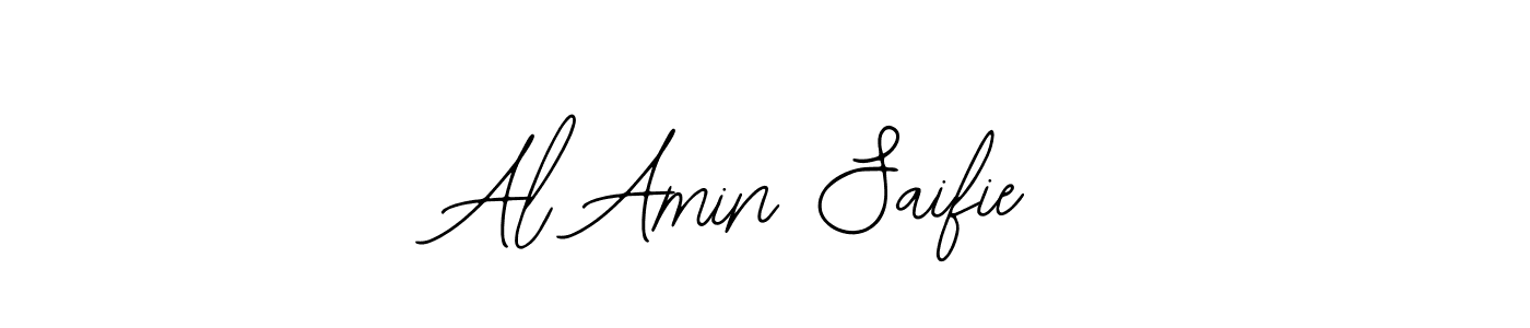 How to make Al Amin Saifie signature? Bearetta-2O07w is a professional autograph style. Create handwritten signature for Al Amin Saifie name. Al Amin Saifie signature style 12 images and pictures png