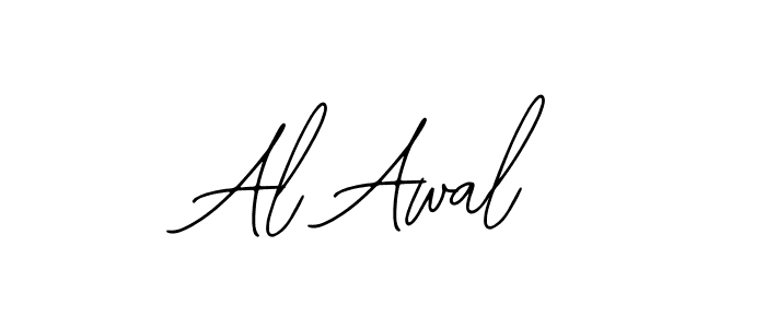 if you are searching for the best signature style for your name Al Awal. so please give up your signature search. here we have designed multiple signature styles  using Bearetta-2O07w. Al Awal signature style 12 images and pictures png