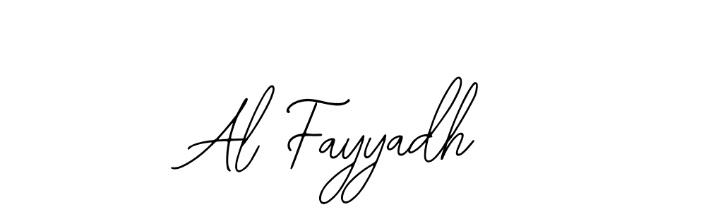 You should practise on your own different ways (Bearetta-2O07w) to write your name (Al Fayyadh) in signature. don't let someone else do it for you. Al Fayyadh signature style 12 images and pictures png