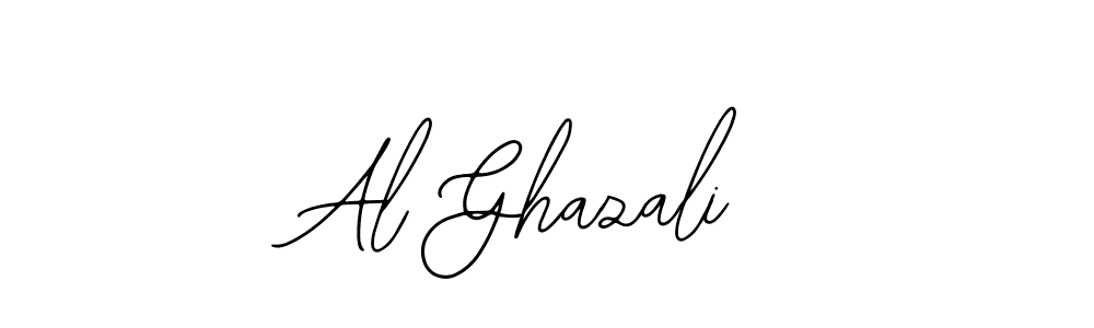 Also You can easily find your signature by using the search form. We will create Al Ghazali name handwritten signature images for you free of cost using Bearetta-2O07w sign style. Al Ghazali signature style 12 images and pictures png