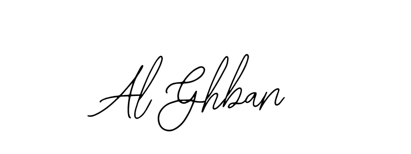 if you are searching for the best signature style for your name Al Ghban. so please give up your signature search. here we have designed multiple signature styles  using Bearetta-2O07w. Al Ghban signature style 12 images and pictures png