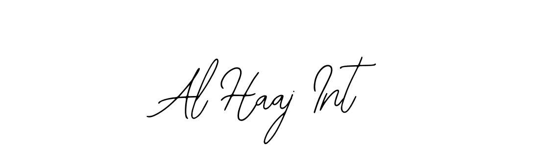 Al Haaj Int stylish signature style. Best Handwritten Sign (Bearetta-2O07w) for my name. Handwritten Signature Collection Ideas for my name Al Haaj Int. Al Haaj Int signature style 12 images and pictures png
