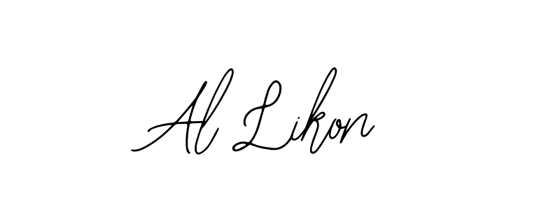 Make a beautiful signature design for name Al Likon. With this signature (Bearetta-2O07w) style, you can create a handwritten signature for free. Al Likon signature style 12 images and pictures png