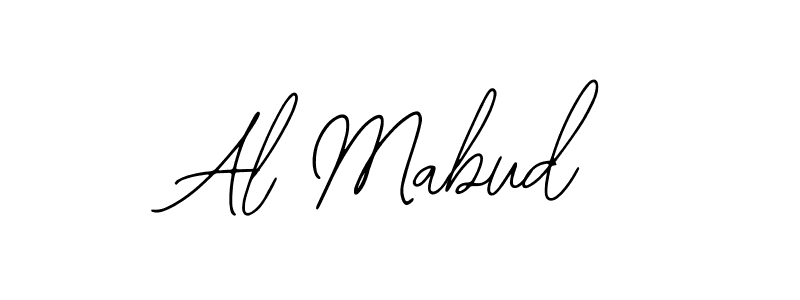 You should practise on your own different ways (Bearetta-2O07w) to write your name (Al Mabud) in signature. don't let someone else do it for you. Al Mabud signature style 12 images and pictures png