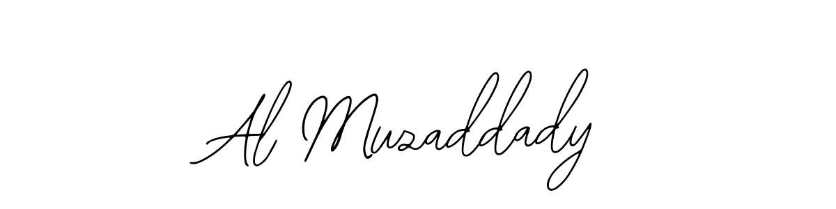 Use a signature maker to create a handwritten signature online. With this signature software, you can design (Bearetta-2O07w) your own signature for name Al Muzaddady. Al Muzaddady signature style 12 images and pictures png