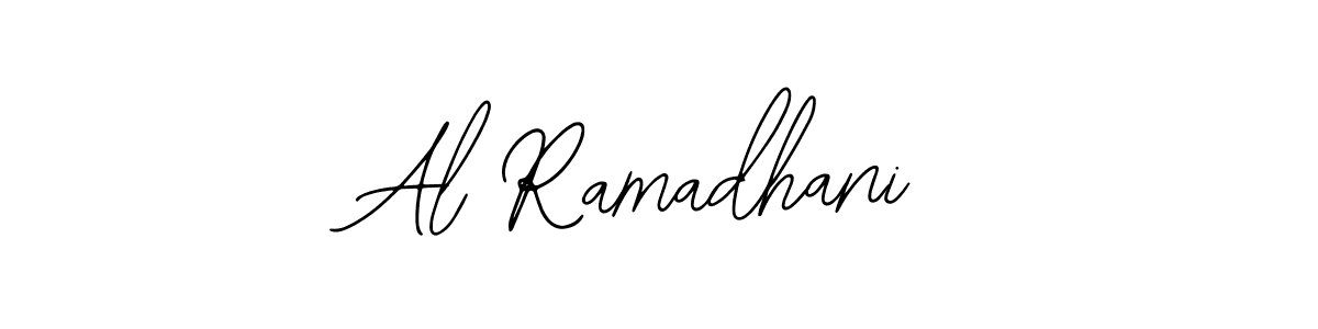 Use a signature maker to create a handwritten signature online. With this signature software, you can design (Bearetta-2O07w) your own signature for name Al Ramadhani. Al Ramadhani signature style 12 images and pictures png